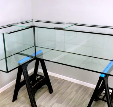 AQUARIUM made to order L shape fish tank