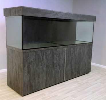 Large Fish Tank and Cabinet, cover. 7 x 2 x 2 ft Aquarium, metal stand and lid
