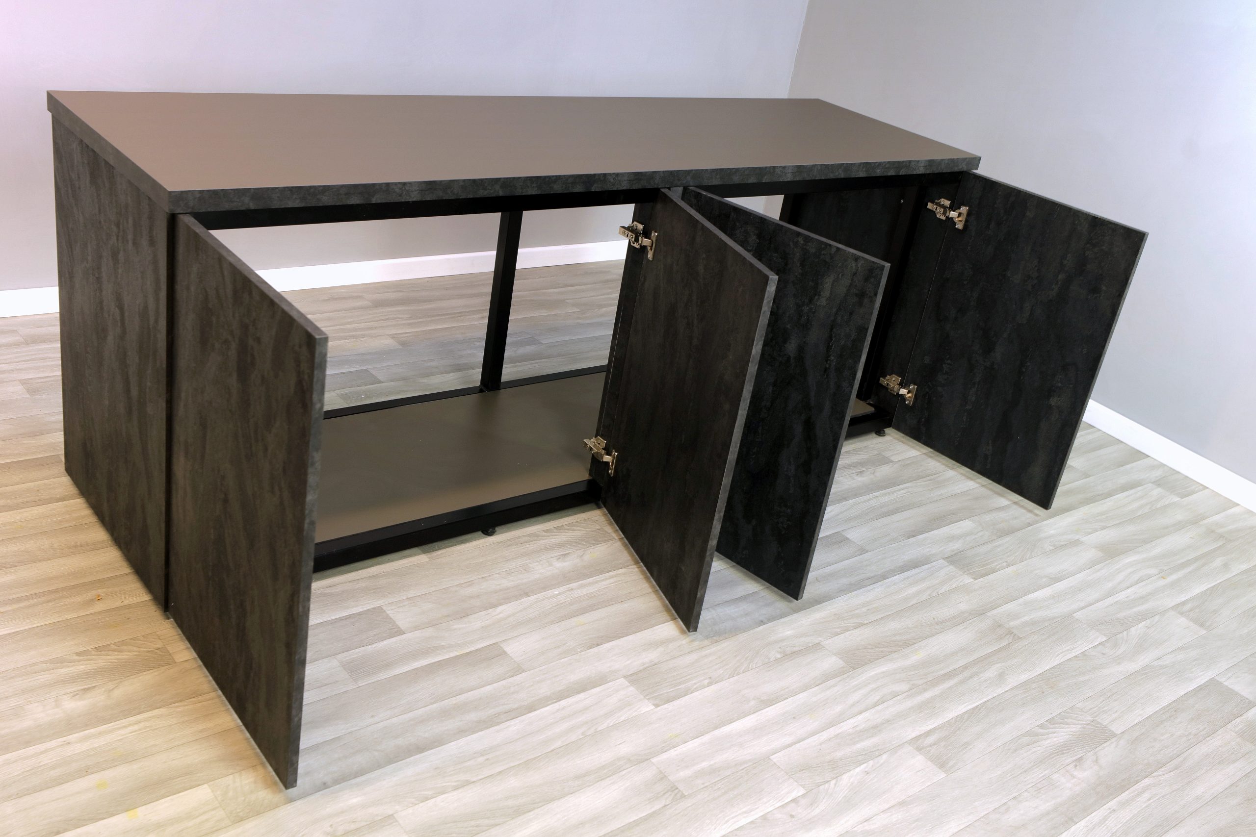 Metal frame cabinet 7 x 2 ft ( 213 x 61 cm) - Image 2