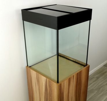 CUBE AQUARIUM, Fish tank, Cabinet and Lid, 50 x 50 x H60 cm All water types