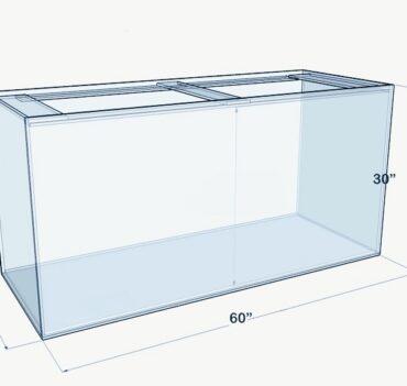 Custom order aquarium 5 x 2,5 x 2 ft